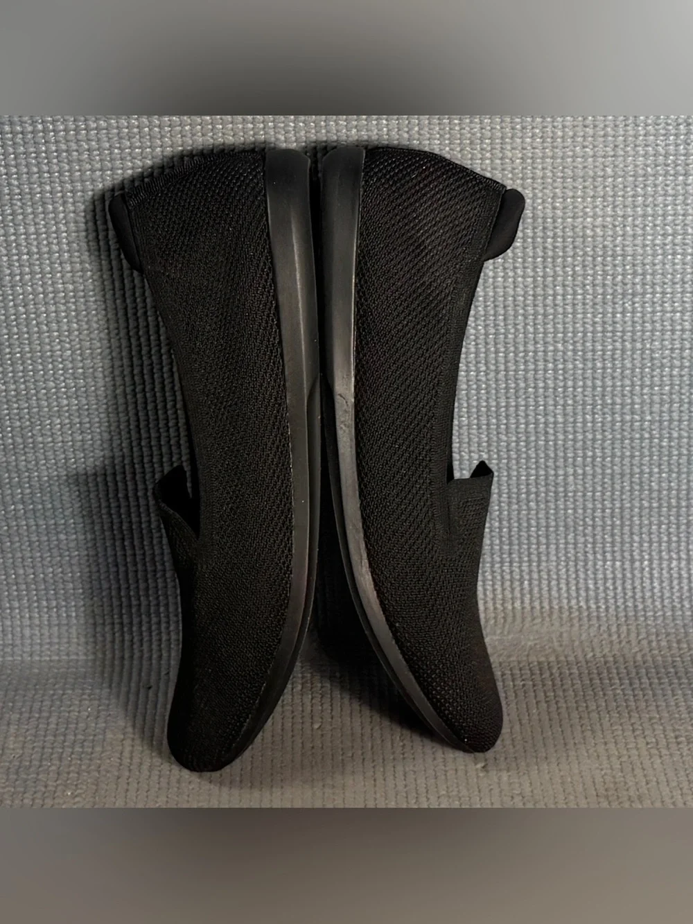 Clarks Cloudsteppers Carly Dream Slip On Black Flats Women’s Size 8.5 Wide